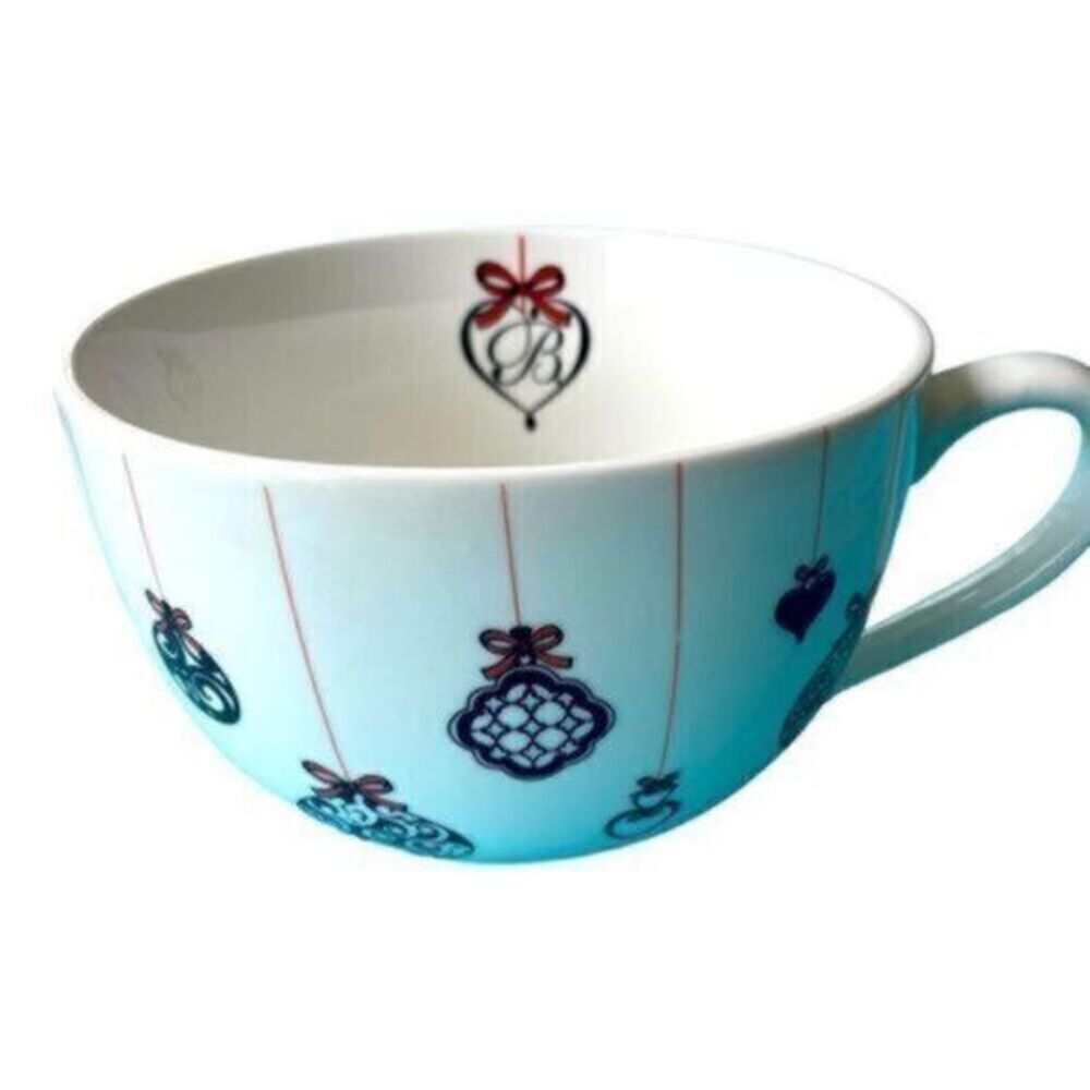 EUC - Brighton Coffee/Tea/Hot Chocolate Large Mug - White with Brighton Design